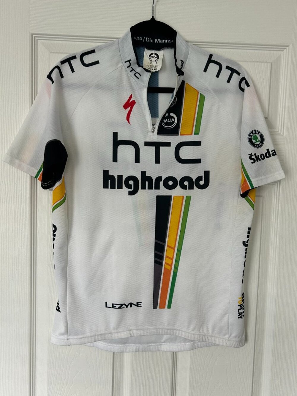 2011 MOA HTC Highroad Cycling Jersey Men’s XL Size 5 Specialized Team White